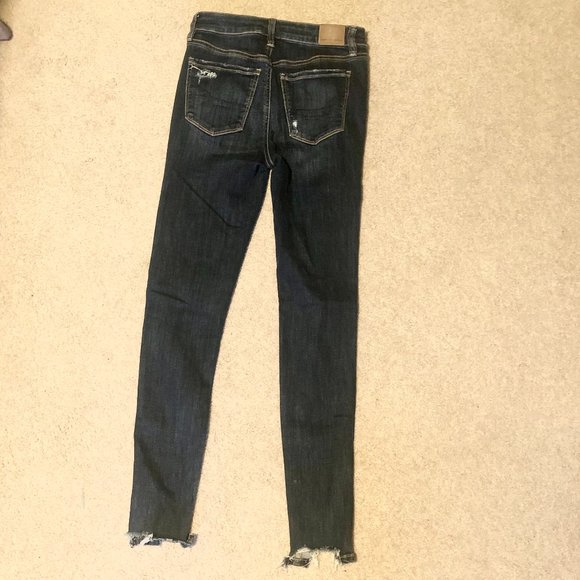 AE Next Level High-Waisted Patched Jeggins - Picture 2 of 4